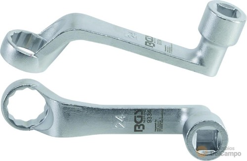 Llave 1/2" acodada bihex., 24 mm. para sustitución de filtro de aceite de transmisión de cambio dsg de grupo vag Llave 1/2" acodada bihex., 24 mm. para sustitución de filtro de aceite de transmisión de cambio dsg de grupo vag