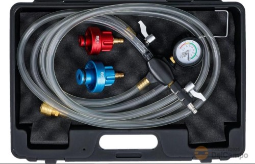Estuche 6 utiles de deteccion fugas en sistema refrigeracion y rellenado para vehiculos **tesla Estuche 6 utiles de deteccion fugas en sistema refrigeracion y rellenado para vehiculos **tesla