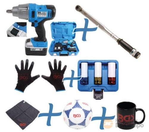 Lote de herramienta de servicio rapido de ruedas en carretera: para GTi109919 + para GTi107200 + para GTi100965 + para GTi109954 + regalo de balón de reglamento -guantes de mecanico y taza de cafe Lote de herramienta de servicio rapido de ruedas en carretera: para GTi109919 + para GTi107200 + para GTi100965 + para GTi109954 + regalo de balón de reglamento -guantes de mecanico y taza de cafe