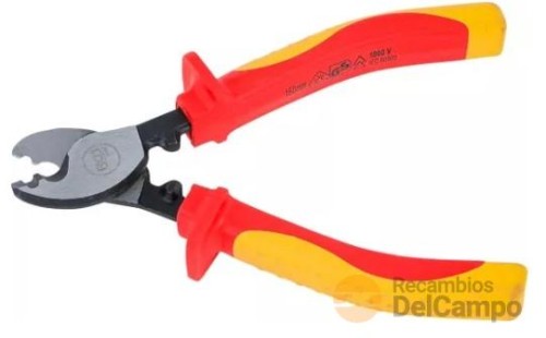 Alicate de corte aislado vde, 160 mm. con corte doble Alicate de corte aislado vde, 160 mm. con corte doble