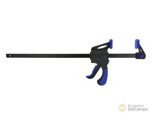 Sargento de apriete/presión con bloqueo tipo pistola y reversible, 450 mm. Sargento de apriete/presión con bloqueo tipo pistola y reversible, 450 mm.