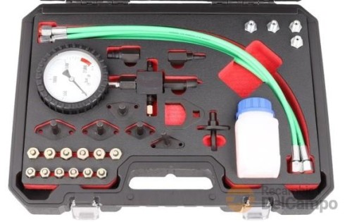 Estuche 21 utiles comprobacion de alta presion de combustible del sistema common rail, hasta 2.000 bar. Estuche 21 utiles comprobacion de alta presion de combustible del sistema common rail, hasta 2.000 bar.