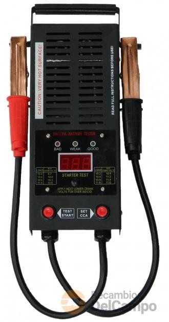 Comprobador de bateria digital por descarga,12v - (150 a - 1400 a) 100 a. continuo Comprobador de bateria digital por descarga,12v - (150 a - 1400 a) 100 a. continuo