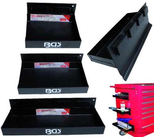 Set 3 bandejas magneticas para carro (150 x 120 - 210 x 120 - 310 x 120 mm) Set 3 bandejas magneticas para carro (150 x 120 - 210 x 120 - 310 x 120 mm)