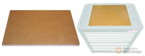 Tapa de panel de madera (470 x 390 x 12 mm.) para carro portaherramientas pro para GTi104111 Tapa de panel de madera (470 x 390 x 12 mm.) para carro portaherramientas pro para GTi104111