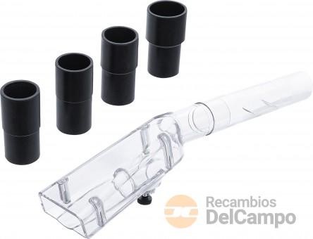 Blister de accesorio de aspiración para pistola de limpieza de aire comprimido pequeño + 4 adaptadores para bgs 70150 Blister de accesorio de aspiración para pistola de limpieza de aire comprimido pequeño + 4 adaptadores para bgs 70150