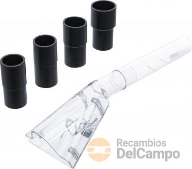 Blister de accesorio de aspiración para pistola de limpieza de aire comprimido grande + 4 adaptadores para bgs 70150 Blister de accesorio de aspiración para pistola de limpieza de aire comprimido grande + 4 adaptadores para bgs 70150