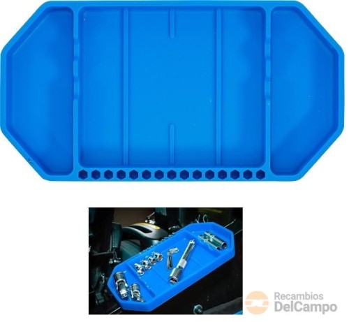 Bandeja de goma para almacenamiento de herramientas (275 x 145 x 25 mm.), pequeño Bandeja de goma para almacenamiento de herramientas (275 x 145 x 25 mm.), pequeño