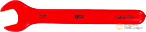 Llave plana de una boca con aislamiento vde hasta 1.000 v. según en 60900/iec 60900, 30 mm. Llave plana de una boca con aislamiento vde hasta 1.000 v. según en 60900/iec 60900, 30 mm.
