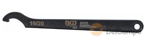 Llave de gancho / medio punto con punta , din1804, (16 - 20 mm) fosfatado Llave de gancho / medio punto con punta , din1804, (16 - 20 mm) fosfatado