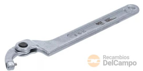 Llave de gancho o medio punto articulada de perno redondo, din 1810b, ø 15 - 35 mm Llave de gancho o medio punto articulada de perno redondo, din 1810b, ø 15 - 35 mm