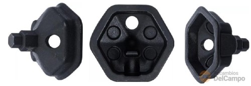 Llave de accionamiento 32/46 mm. hex. ø 140 mm. int. para sustituir tuerca de eje de remolque s.a.f. Llave de accionamiento 32/46 mm. hex. ø 140 mm. int. para sustituir tuerca de eje de remolque s.a.f.