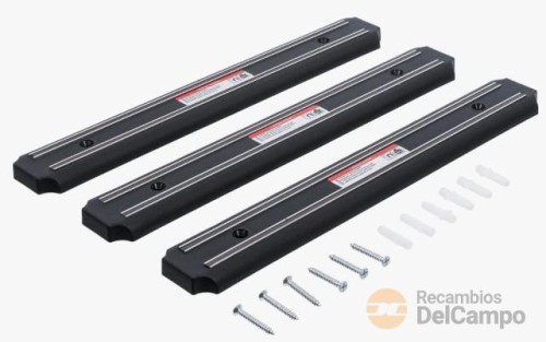 Juego de 3 barras magnéticas planas, 330 mm. Juego de 3 barras magnéticas planas, 330 mm.