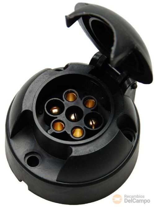 @ enchufe 7 contactos para remolque (3 machos+4 hembras),12v. kraftmann @ enchufe 7 contactos para remolque (3 machos+4 hembras),12v. kraftmann