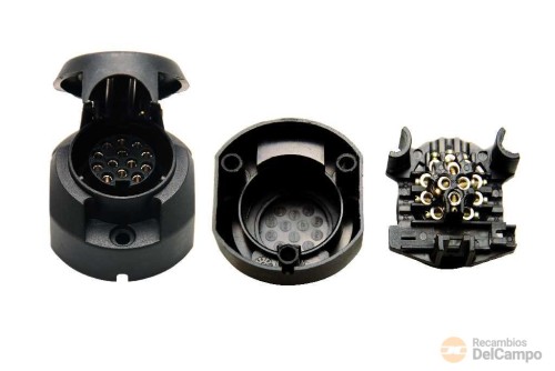 Enchufe de remolque, 13 pin hembra, kraftmann Enchufe de remolque, 13 pin hembra, kraftmann