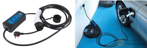 Cargador de vehículo eléctrico portátil de 240 v Cargador de vehículo eléctrico portátil de 240 v