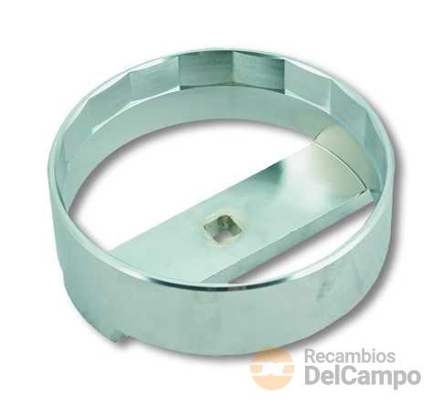 Cazoleta para soltar tapa plástico de filtro 1/2", 18/1 caras - 137 mm., man Cazoleta para soltar tapa plástico de filtro 1/2", 18/1 caras - 137 mm., man
