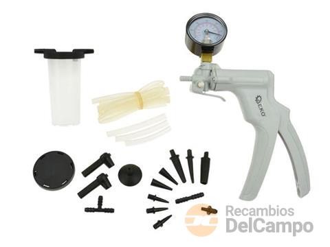 Blister de bomba de vacio de plástico para sangrado de frenos + 20 accesorios Blister de bomba de vacio de plástico para sangrado de frenos + 20 accesorios
