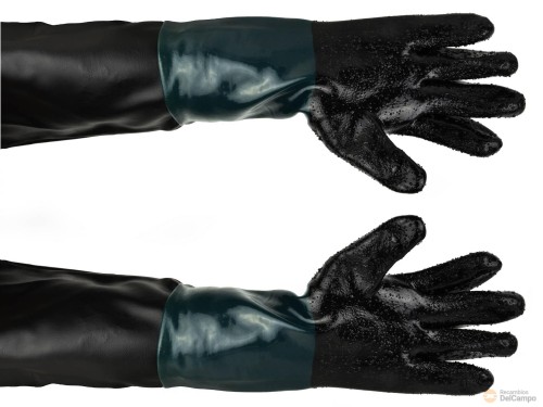 Guantes para trabajos de limpieza con chorreadora de arena ( 2 uds ) Guantes para trabajos de limpieza con chorreadora de arena ( 2 uds )