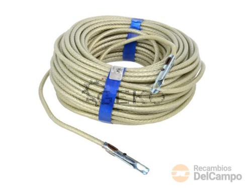 Cuerda de seguridad forrada para proteccion de lonas de camión o remolques tir, 36 m Cuerda de seguridad forrada para proteccion de lonas de camión o remolques tir, 36 m