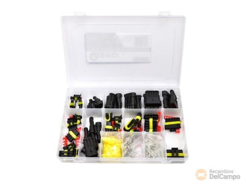Estuche 424 conectores *superseal* de reparación de cableado y conectores antipolvo y agua. Estuche 424 conectores *superseal* de reparación de cableado y conectores antipolvo y agua.