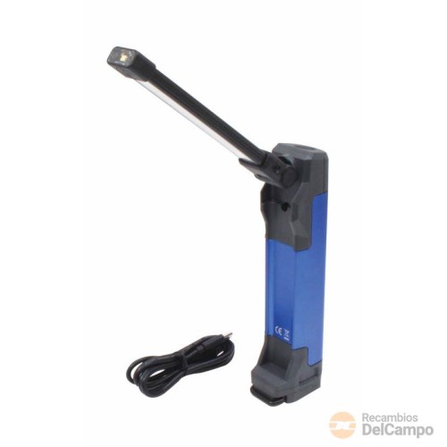 Lampara articulada 180ª recargable, led-cob 400 lumens +160 lumens - funcion linterna ultravioleta Lampara articulada 180ª recargable, led-cob 400 lumens +160 lumens - funcion linterna ultravioleta