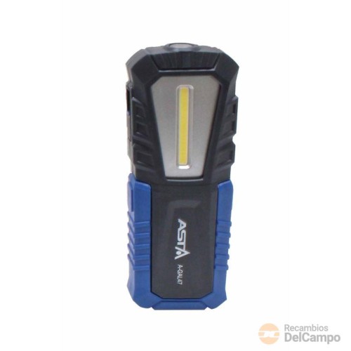 Lampara de trabajo compacta led cob recargable por usb-c, 240 lumens - iman - articulada - clip para colgar Lampara de trabajo compacta led cob recargable por usb-c, 240 lumens - iman - articulada - clip para colgar