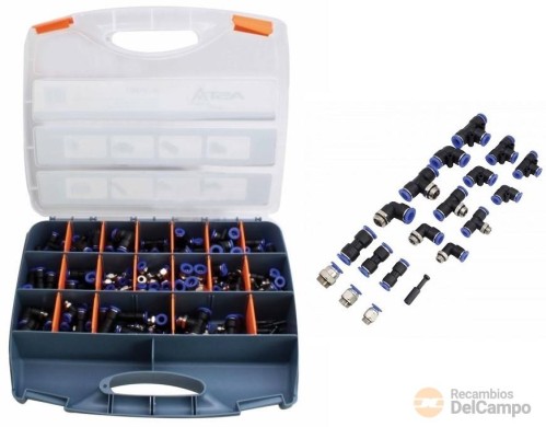 @ estuche 180 conexiones automáticas de plástico para mangueras @ estuche 180 conexiones automáticas de plástico para mangueras