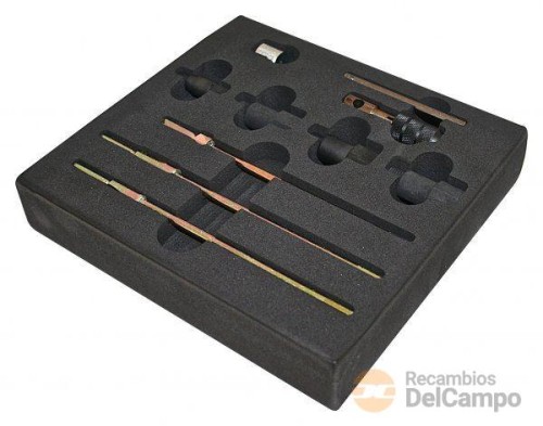 Estuche 9 utiles de limpieza de conectores de calentadores diesel (acero cro-mo. s45c) Estuche 9 utiles de limpieza de conectores de calentadores diesel (acero cro-mo. s45c)