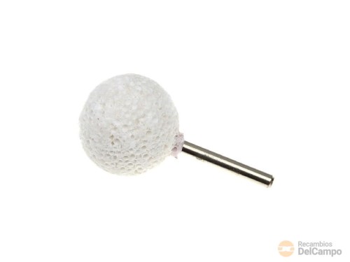Muela esferica de desbaste y limpieza de pinchazo en neumático, utilizable con amoladora o taladro, ø 40 mm Muela esferica de desbaste y limpieza de pinchazo en neumático, utilizable con amoladora o taladro, ø 40 mm