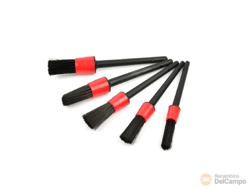 Blister de 5 brochas de limpieza de llantas de aluminio, ø 20 - 40 mm. Blister de 5 brochas de limpieza de llantas de aluminio, ø 20 - 40 mm.