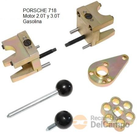 Estuche de 6 utiles de sincronización del cigüeñal del motor gasolina 2,0 t/3.0 t de porsche 718 cayman - cayenne 2014 Estuche de 6 utiles de sincronización del cigüeñal del motor gasolina 2,0 t/3.0 t de porsche 718 cayman - cayenne 2014