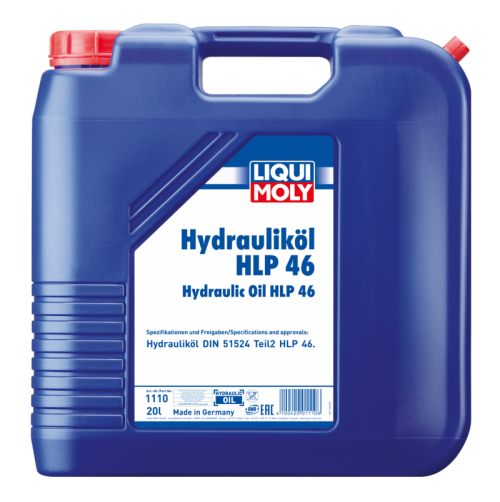 Aceite hidráulico HLP 46 (20 L) Liqui Moly Aceite hidráulico HLP 46 (20 L) Liqui Moly