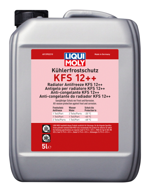 Anti-congelante KFS 12++ (5 L) Liqui Moly Anti-congelante KFS 12++ (5 L) Liqui Moly
