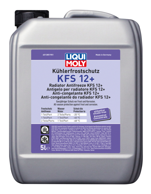 Anti-congelante KFS 12+ (5 L) Liqui Moly Anti-congelante KFS 12+ (5 L) Liqui Moly