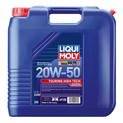 Touring High Tech Motoroil SHPD 20W-50 (20 L) Liqui Moly Touring High Tech Motoroil SHPD 20W-50 (20 L) Liqui Moly