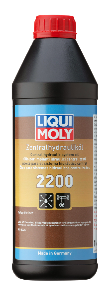 Aceite para el sistema hidráulico central 2200 (1 L) Liqui Moly Aceite para el sistema hidráulico central 2200 (1 L) Liqui Moly