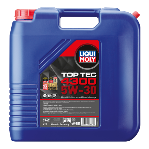 Top Tec 4300 5W-30 (20 L) Liqui Moly Top Tec 4300 5W-30 (20 L) Liqui Moly