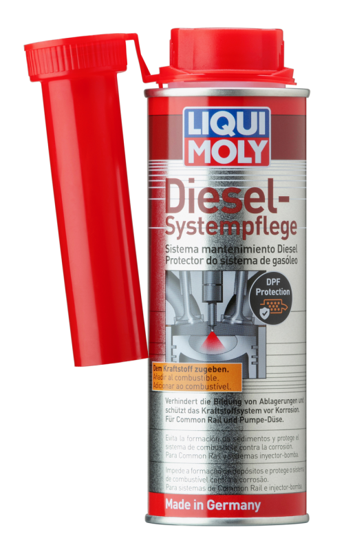 Sistema mantenimiento diésel (250 ML) Liqui Moly Sistema mantenimiento diésel (250 ML) Liqui Moly