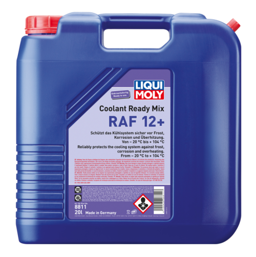 Coolant Ready Mix RAF 12+ (20 L) Liqui Moly Coolant Ready Mix RAF 12+ (20 L) Liqui Moly