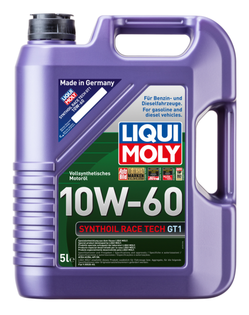 Synthoil Race Tech GT1 10W-60 (5 L) Liqui Moly Synthoil Race Tech GT1 10W-60 (5 L) Liqui Moly