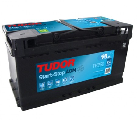 TK960 Batería 95AH 850A TUDOR START & STOP AGM TK960 Batería 95AH 850A TUDOR START & STOP AGM