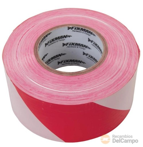 Rollo de cinta de delimitación y marcación de zonas de peligro, 70 mm. x 500 m. (roja/blanca) Rollo de cinta de delimitación y marcación de zonas de peligro, 70 mm. x 500 m. (roja/blanca)