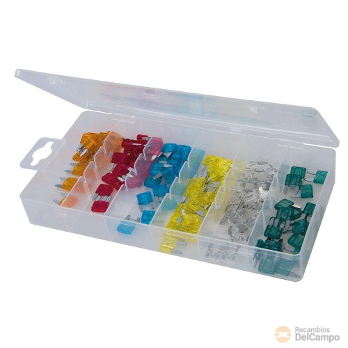 Estuche 120 minifusibles *atn* para coches y furgonetas, max. 24v. ( 5 a - 10 a - 15 a - 20 a - 25 a - 30 a ) Estuche 120 minifusibles *atn* para coches y furgonetas, max. 24v. ( 5 a - 10 a - 15 a - 20 a - 25 a - 30 a )